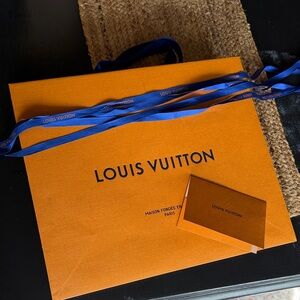 Authentic Louis Vuitton Gift Bag with Gift accessories